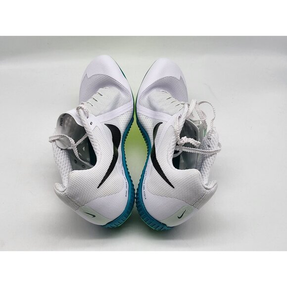 Nike‎ Zoom Rival Distance White Bright Spruce/Black FZ9653-102 Mens Size 8 - Picture 5 of 9